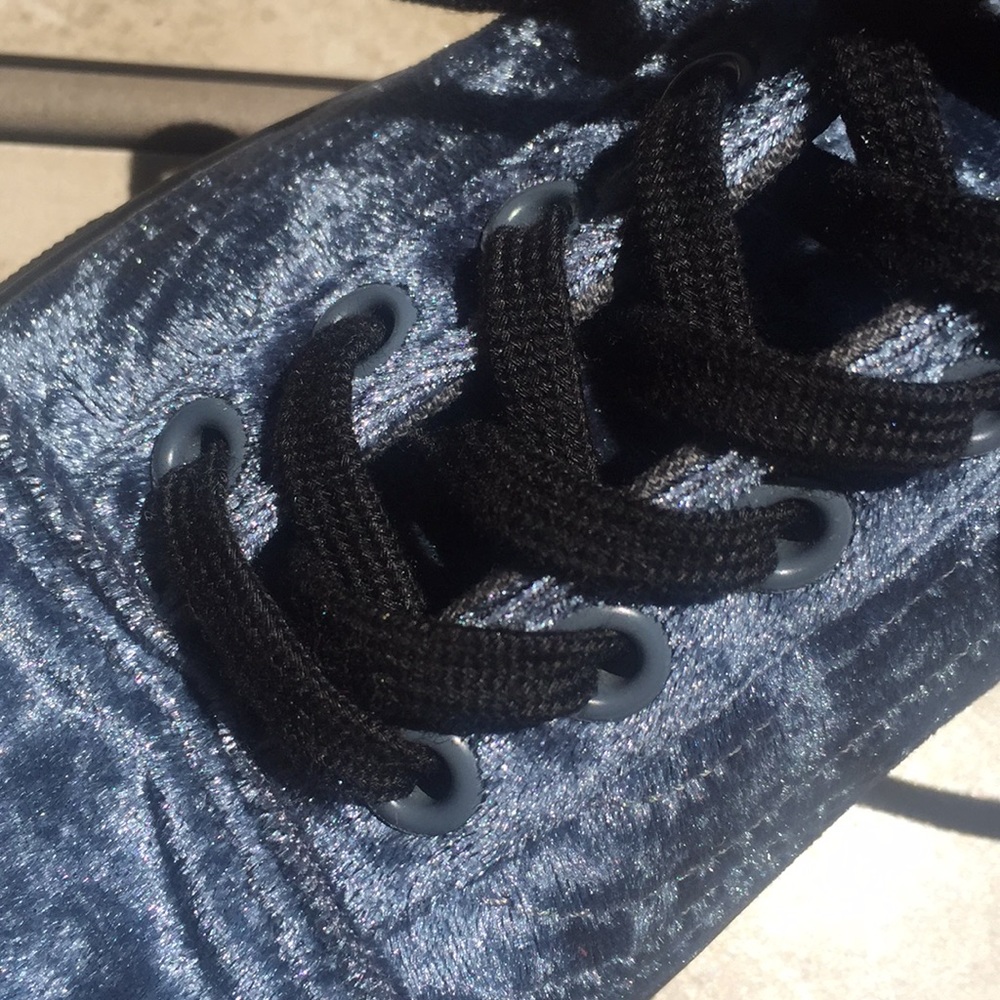 Vans old skool/velvet gray/black size 6 - Picture 7 of 8